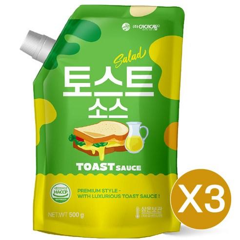 아이엠소스 토스트소스, 500g, 3개 - 기타소스 | 쿠팡