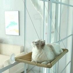 발라당 고양이 윈도우 해먹 창문해먹.발라당