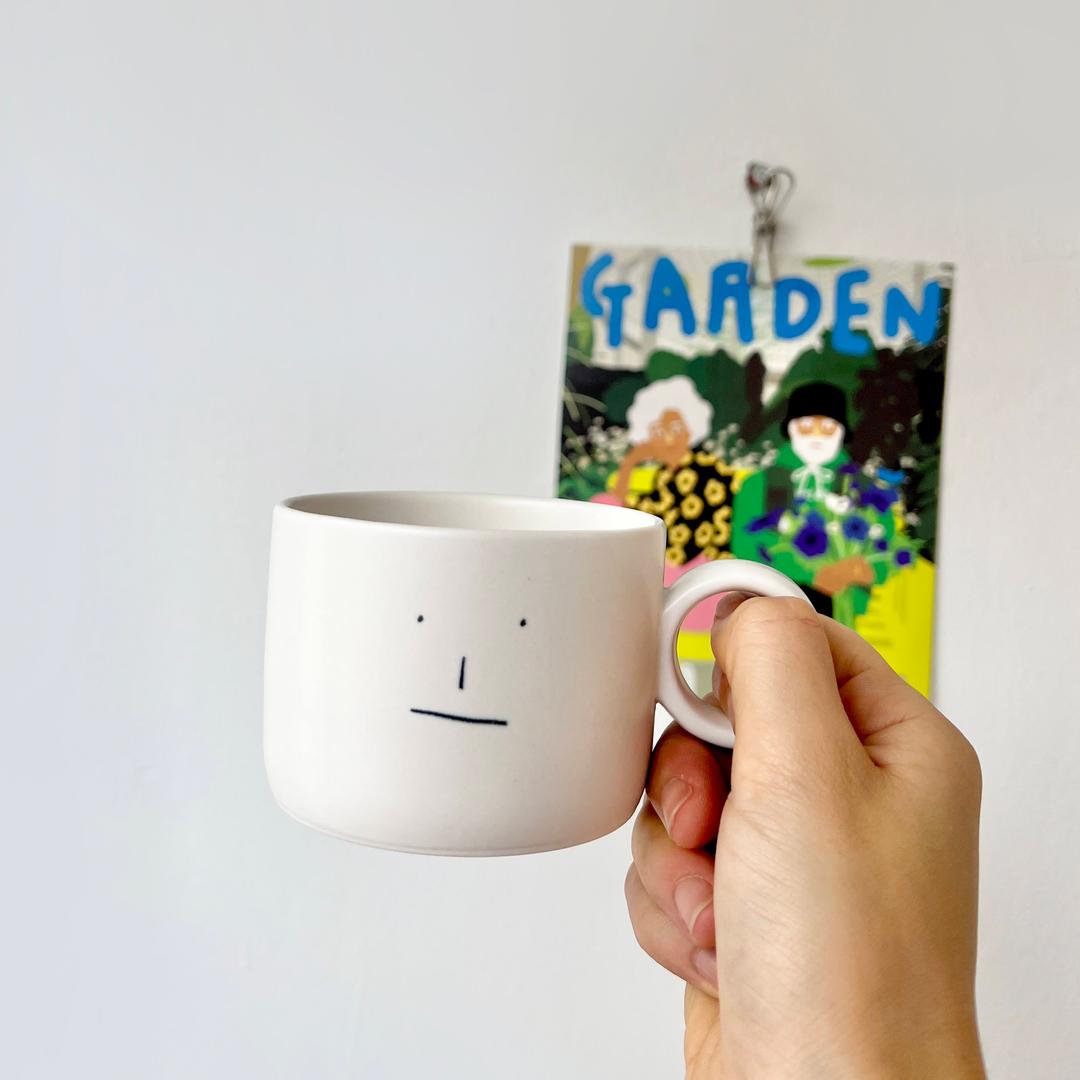 [키친마켓/리퍼브] B 얼굴이들 조금 큰 미니 컵