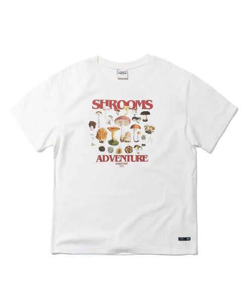 SHROOMS 반팔 티셔츠 White