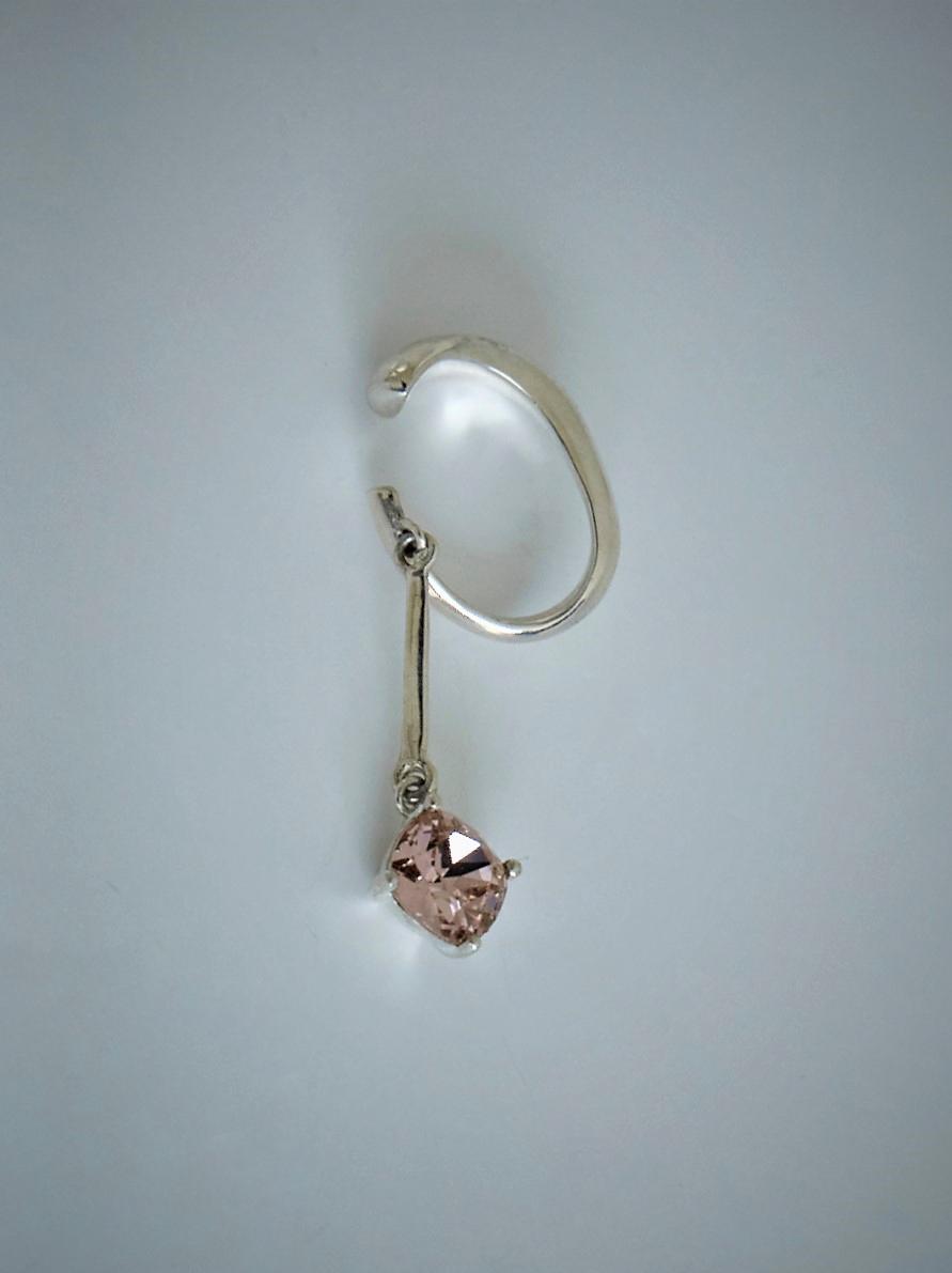 Bermuda Ear Cuff / Pink