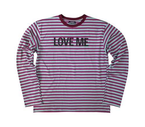 LOVE ME Stripe Long T-shirts  SULLIVAN(설리반)