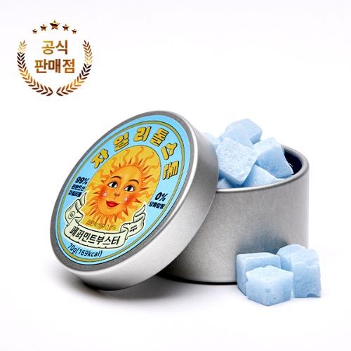 자일리톨 스톤 틴케이스 70g, 페퍼민트 부스터