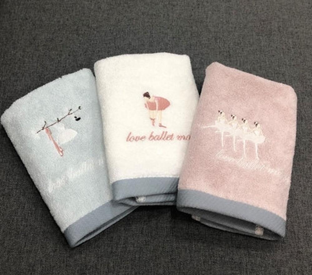 미뇽발레 숲속튜튜, 발레리나 자수 수건