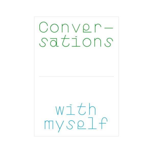 Conversations with myself - G/B 만년형 다이어리