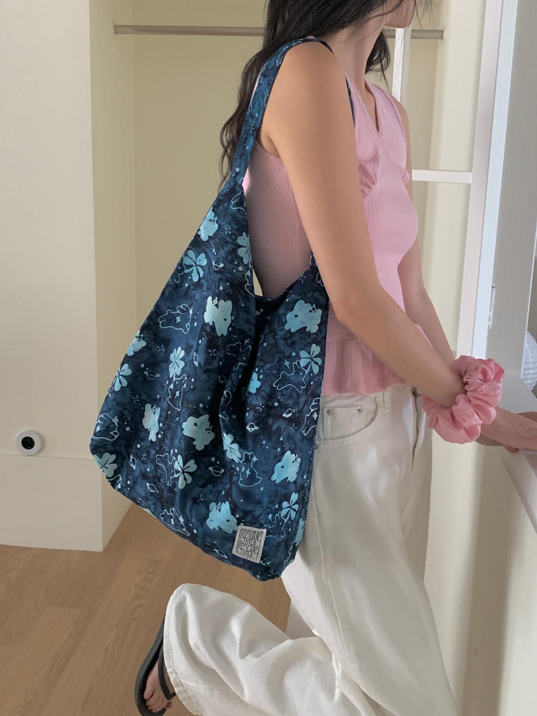 Bunny Clover - Stellar Blue Totebag