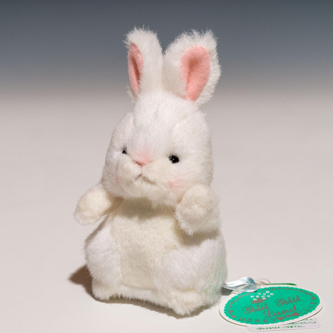 プチプチらんど 森のなかま ウサギ 白 58452 | たけのこ TAKENOKO