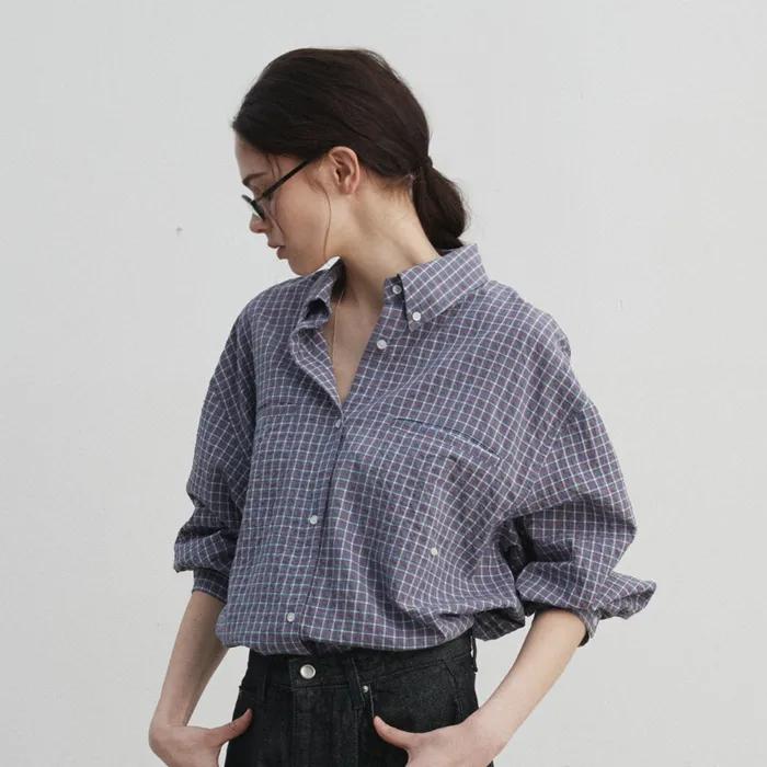 Sweet Check Shirt - Blue
