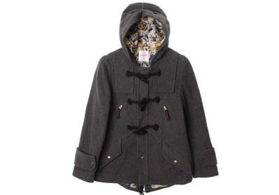 NE-NET 네넷 울 혼방 후드 더플 자켓 / WOMAN M