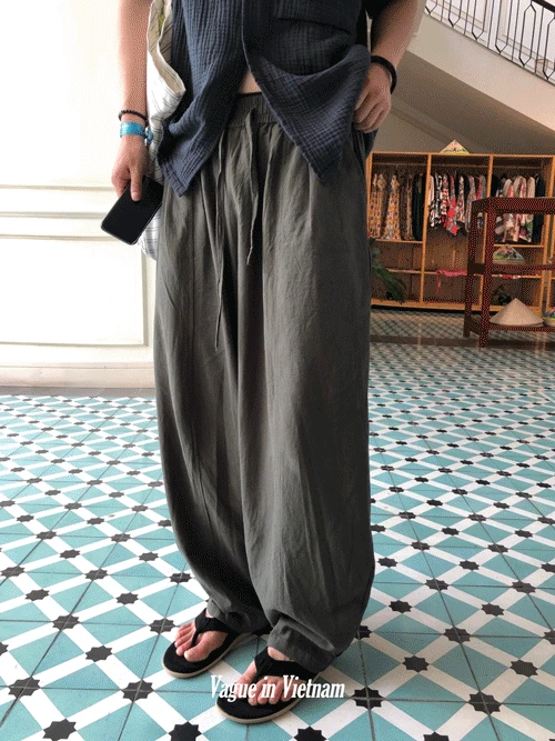 [린넨] Linen balloon banding pt (4color)