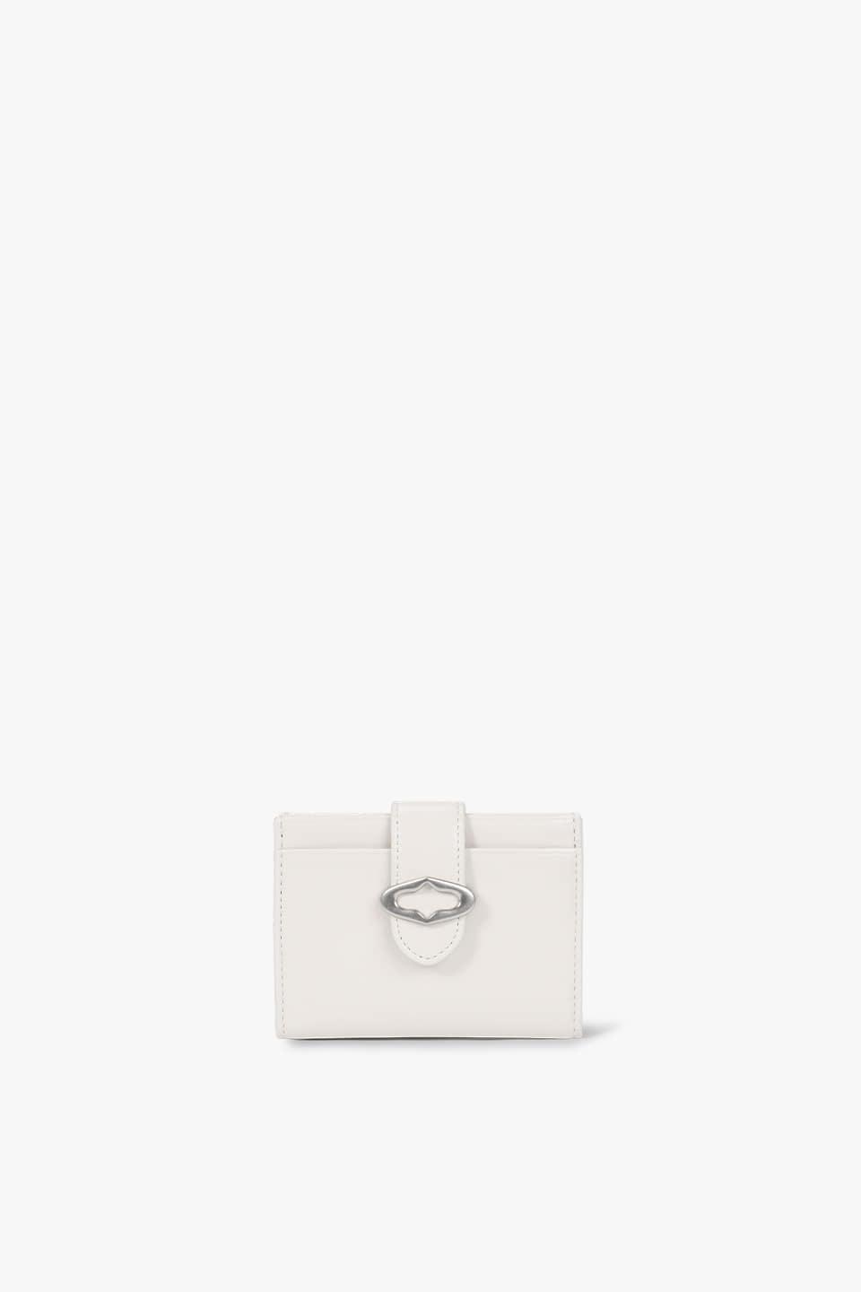 [DP세일] 모로칸 스냅 슬림 카드지갑_크림