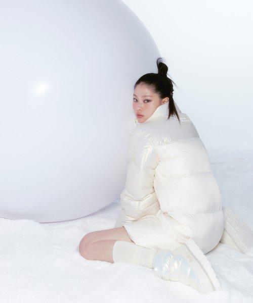 HIVER PADDING OBLIQUE BOOTS_WHITE