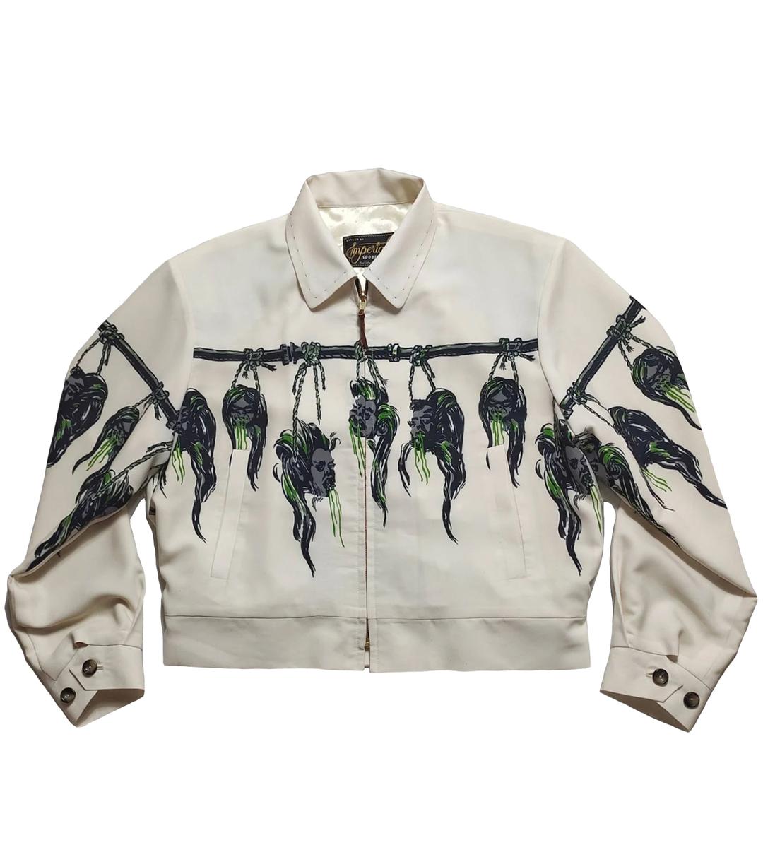 Killer Shrunken Head Jacket (Ivory)