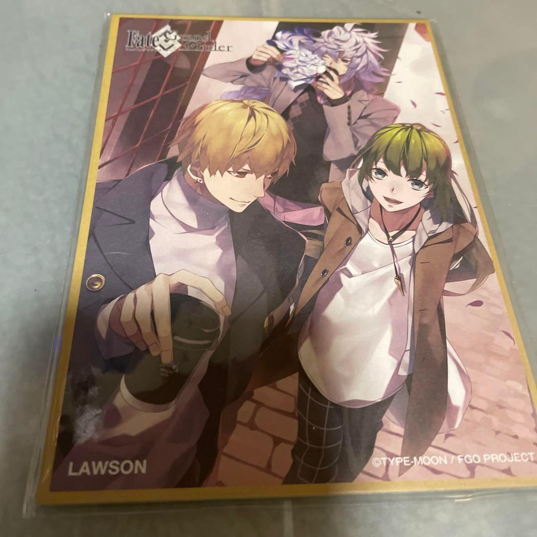 ローソンコラボ 【Fate/GrandOrder】ミニ色紙