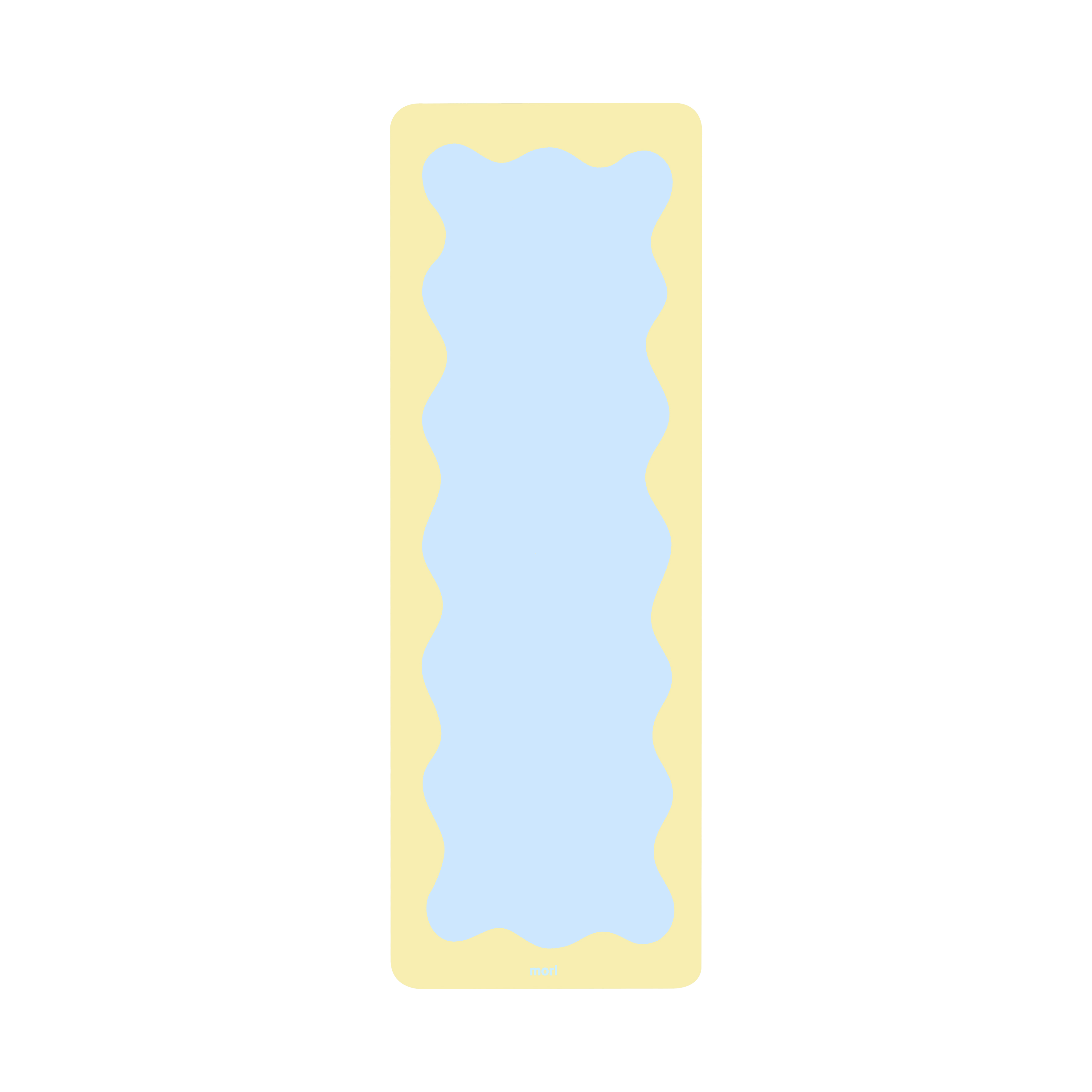 Wave yoga mat