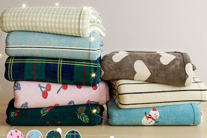 NEW 보들보들 따뜻한 플란넬 극세사 겨울 허그미 담요 소형/대형/특대형 8컬러