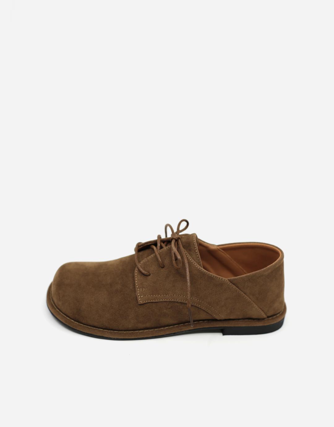 BROWN BASIC ROUND LOAFER