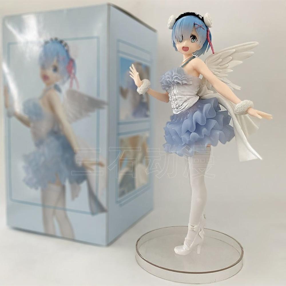 리제로 Re:ZERO 엔젤 렘 람 피규어 모델