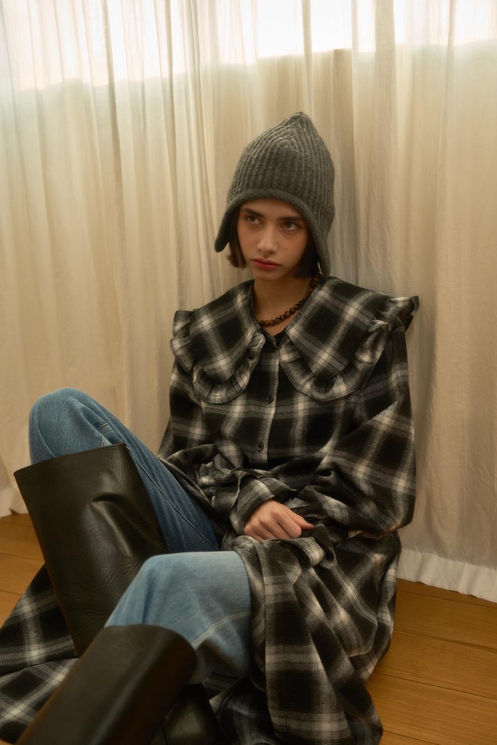 Dreamy Long Dress / Check