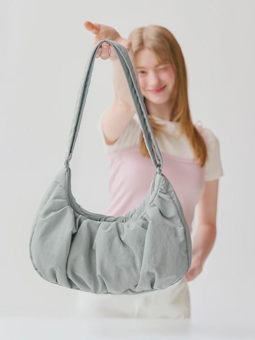 Small Croissant 2-way Cross Bag - Earl Grey