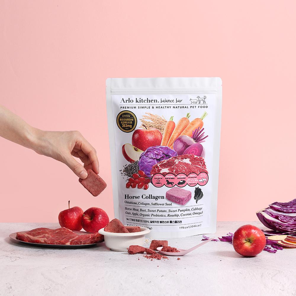 [NEW신상][무료배송] 알로키친 홀스콜라겐 제주말고기&콜라겐 4g*16p