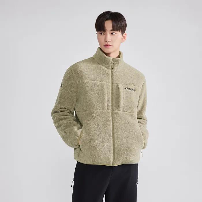 테크플리스 하이넥 자켓 (BEIGE)