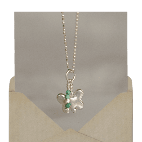 12月) 하쿠나마타타, wish silver necklace