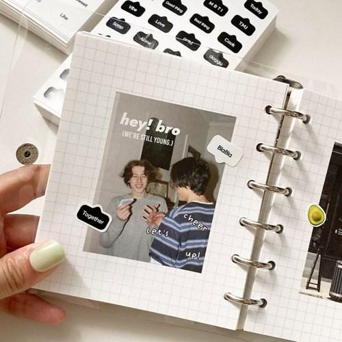 [오블러뮤] 해시태그 스티커