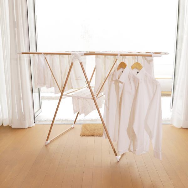 우든 인테리어 빨래건조대 대형 LD2-BW