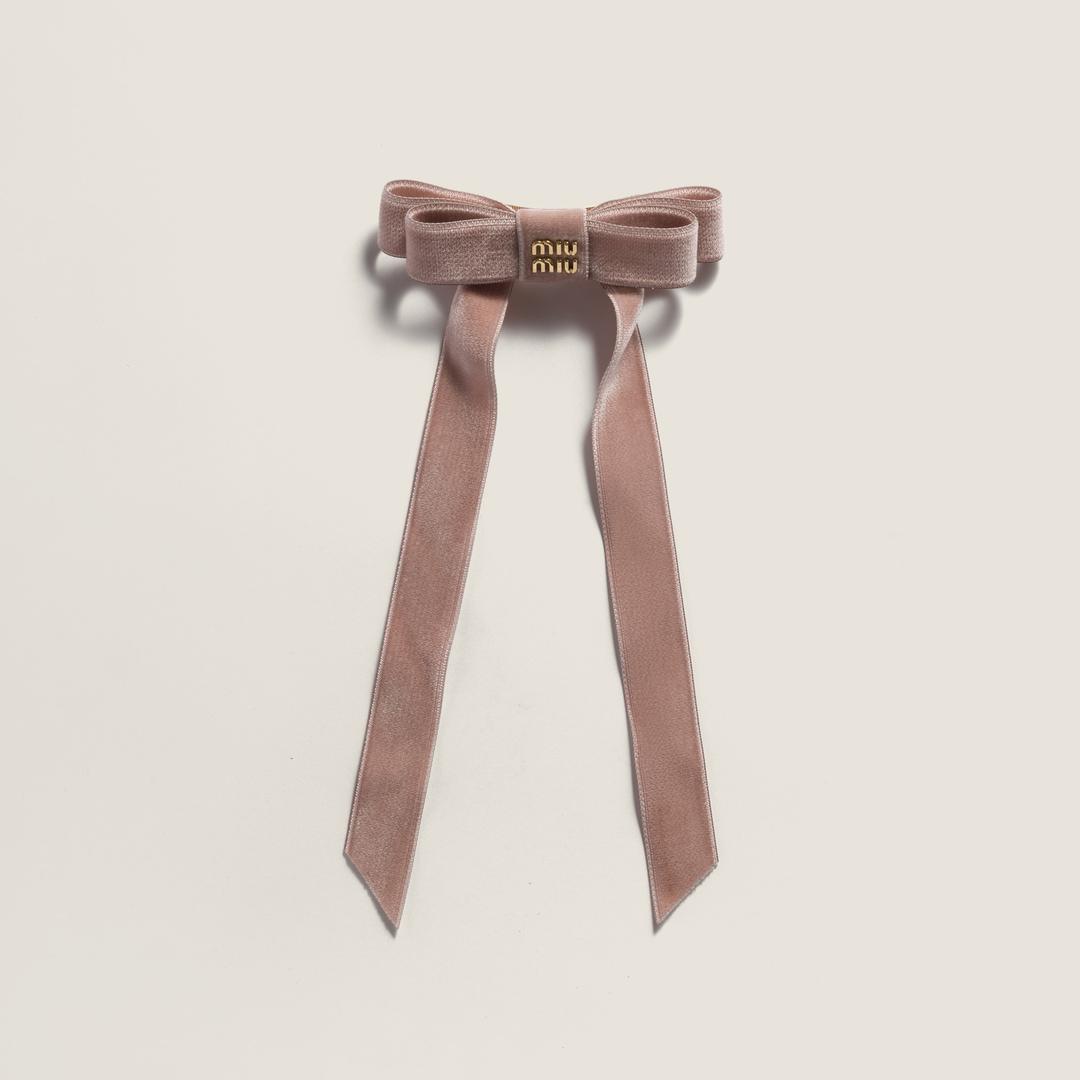 벨벳 헤어 클립