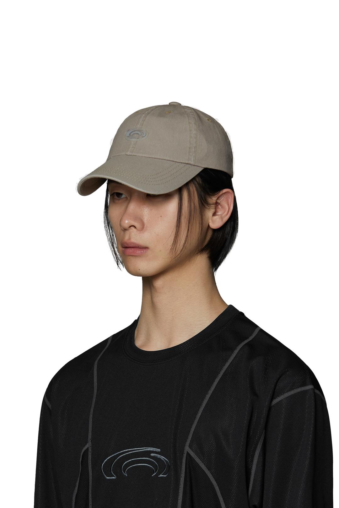 WASHED BALL CAP - BEIGE GRAY