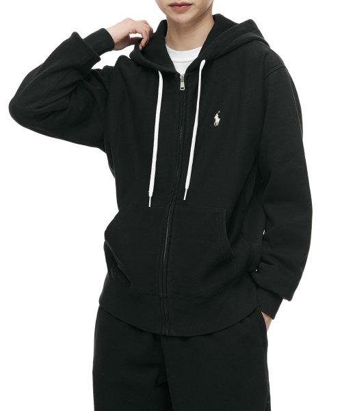 폴로 랄프 로렌(POLO RALPH LAUREN)  W 플리스 풀집 후디 - 블랙 - 사이즈 & 후기 | 무신사