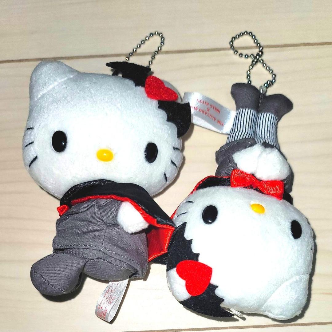 ハローキティ☆ぬいぐるみ マスコット  ボールチェーン 吸血鬼 ハロウィン