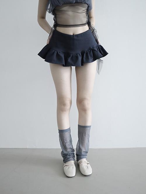 bloom skirt pants, 3color