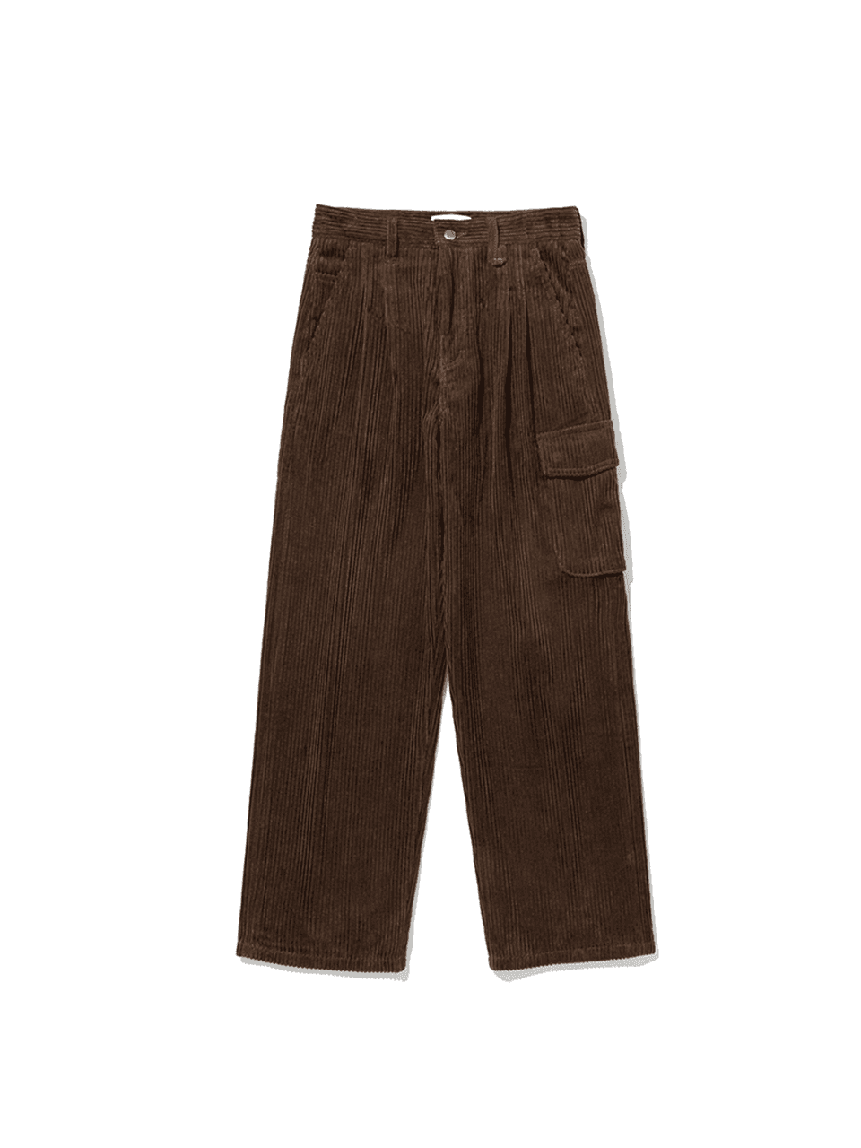 PRT X FOTTNERS - TWO TUCK CORDUROY PANTS (BROWN)