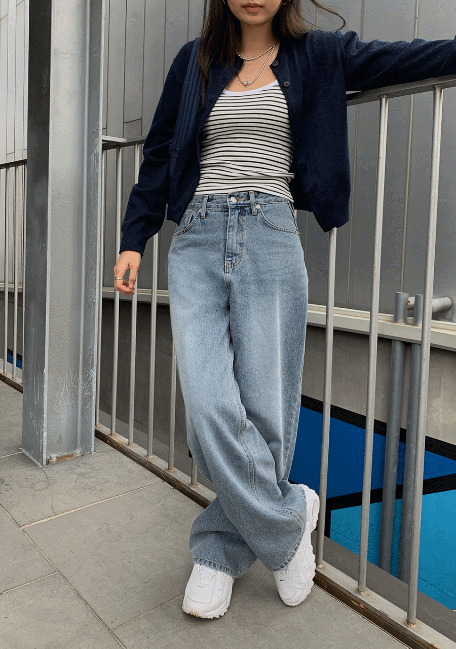 IF STRAIGHT DENIM PT