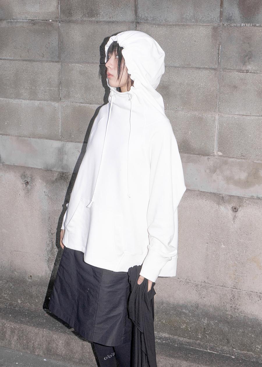 TURTLE HOODY WHITE