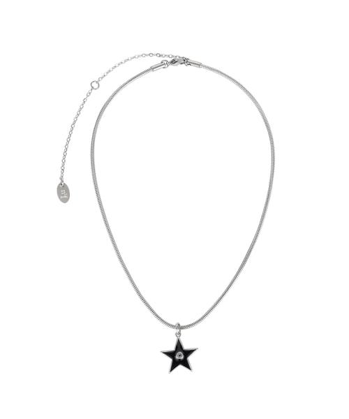 starry necklace-black