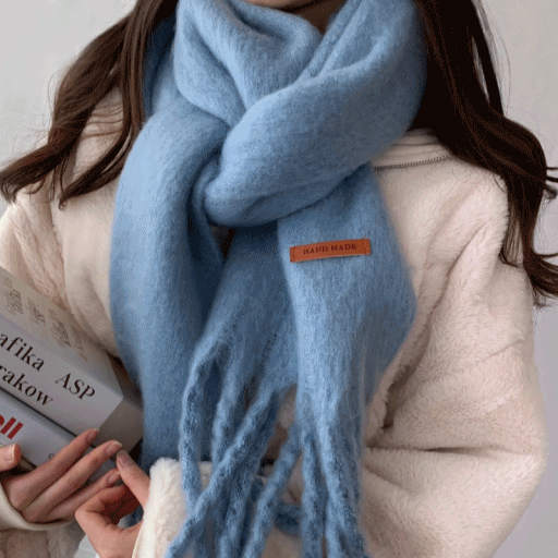 크레파스 레게 목도리 머플러