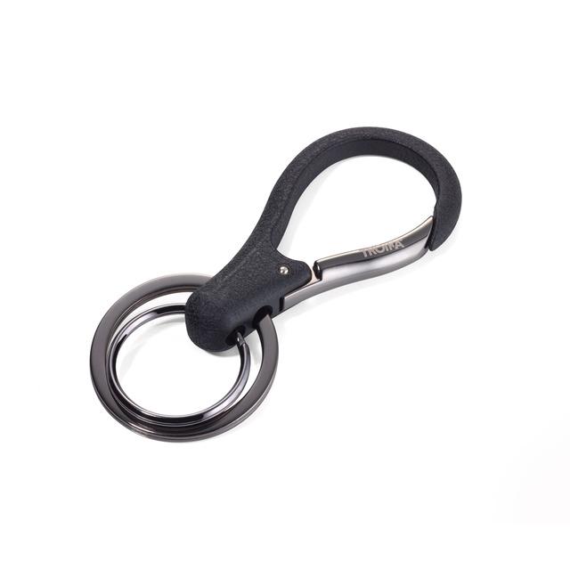 [TROIKA] ZRINGS 카라비너 키홀더 블랙 (KR17-09/GM)
