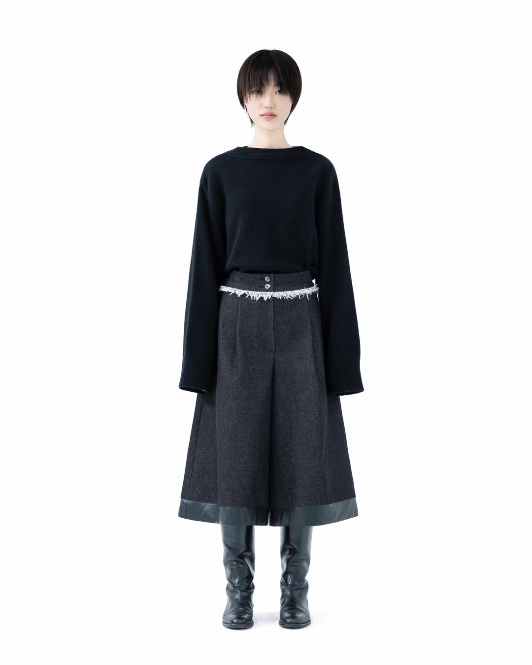 tassle bermuda pants (open, 단독 주문 시 선발송)