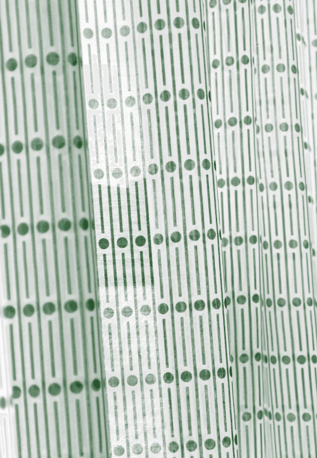 Miller Green Sheer Curtain