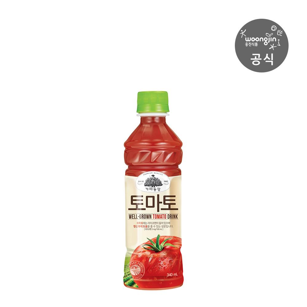 가야농장 토마토 340mL 24개 [원산지:상세설명에 표시]
