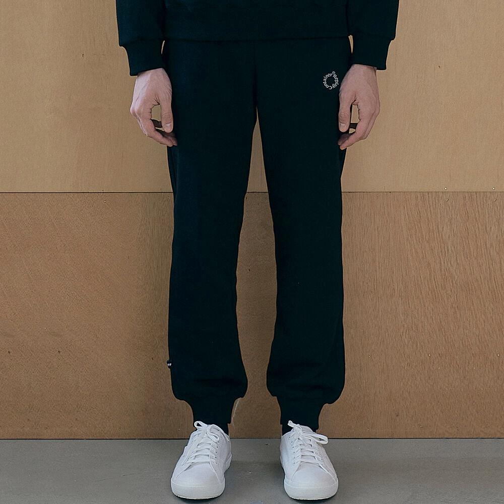 RC round logo jogger pants (black)