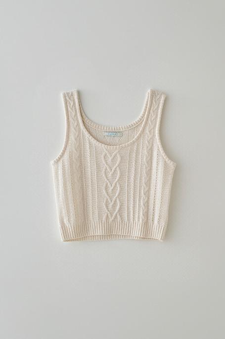 T/T Heart knit vest