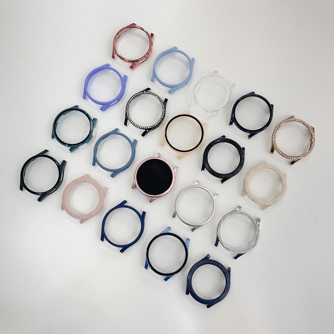 (신상/당일배송)갤럭시워치 케이스 모음전 5 4 보호 필름 하드 젤리 투명 강화유리 범퍼 스트랩