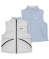 REVERSIBLE DOWN VEST[GREY]