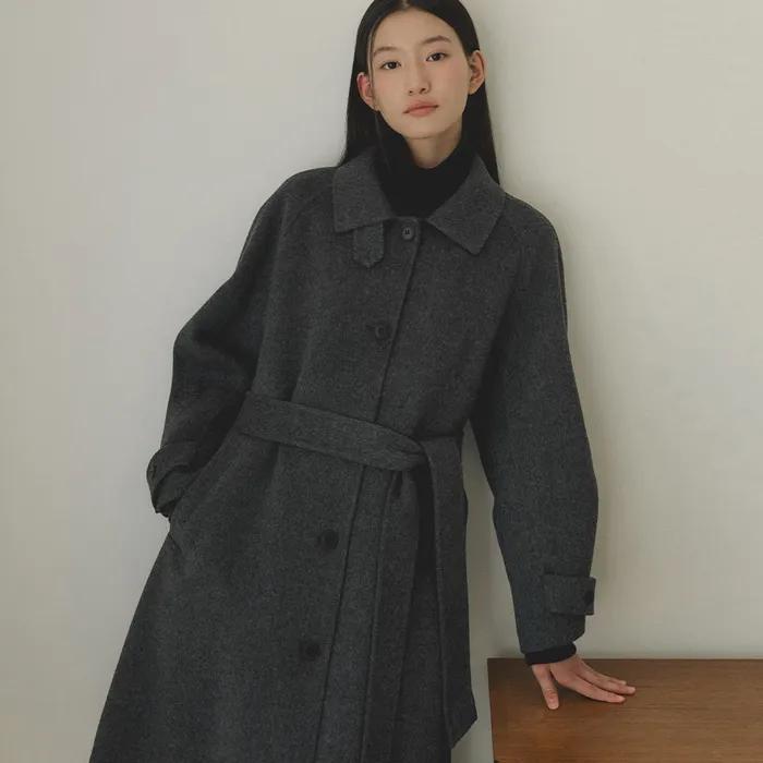 [차콜 추가] handmade wool trench coat(6color) [black S 10/15 부터 순차송]