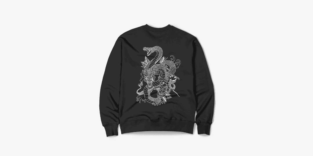 Arnuvo 용과뱀 맨투맨 ㅣ 마플샵