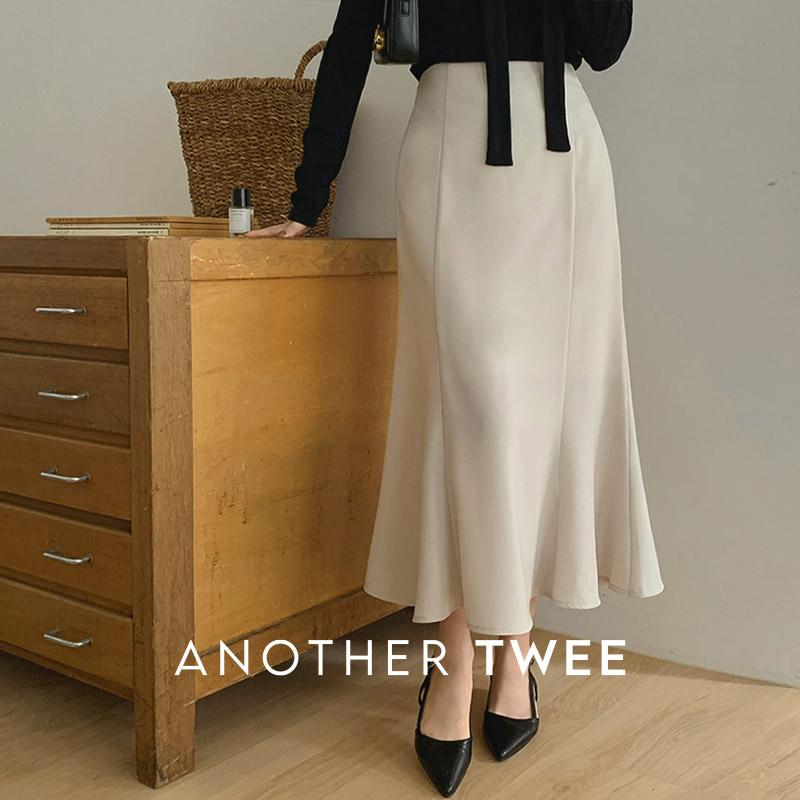 하객룩스커트✨오늘출발🚀#제작 [tsk0683] 트리븐 머메이드 밴딩 롱 스커트(플레어스커트,A라인스커트,밴딩치마,밴딩스커트,하객룩스커트,하객룩)